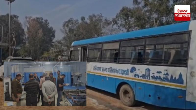 School bus collides with Roadways bus due to fog in Charkhi Dadri, Haryana