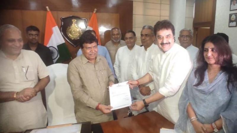 Congress MLA Kuldeep bishnoi Resign Congress MLA Kuldeep bishnoi Resign