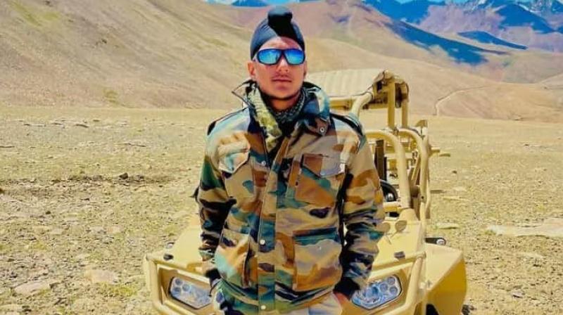 Sepoy Sukhjinder Singh lost his life in a landslide in Uttarakhand