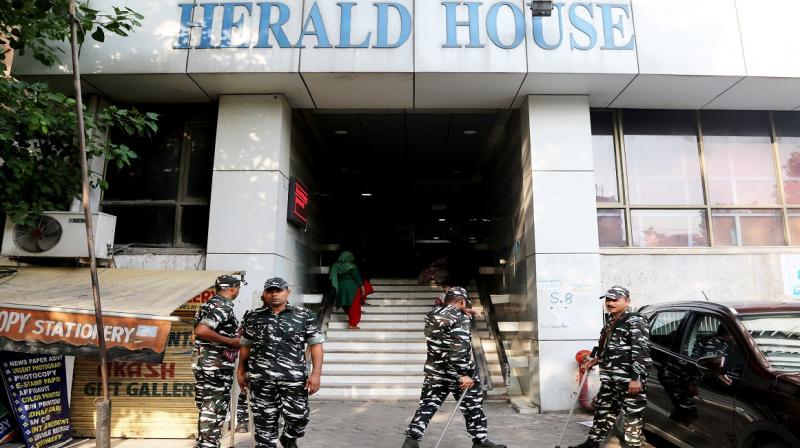 National Herald case: ED seals Young Indian Ltd's office in Delhi