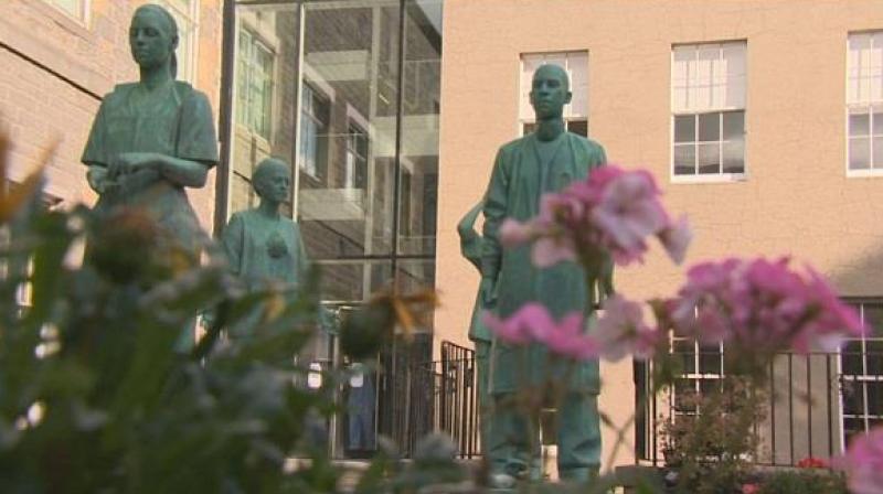  Bronze statues installed in Scotland dedicated to health workers' 