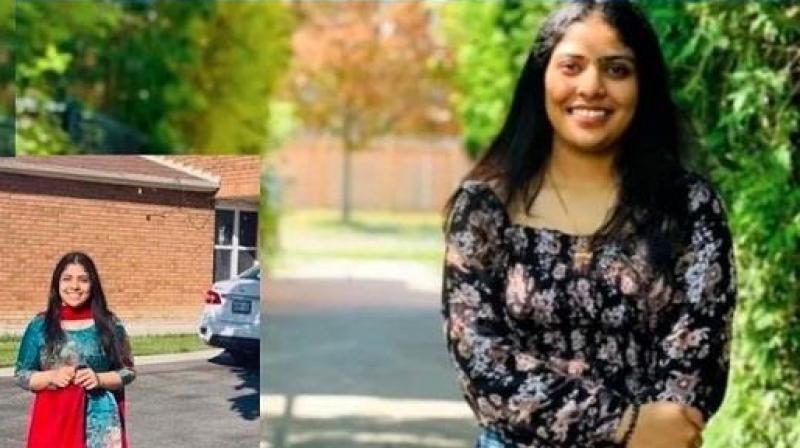 a vehicle hit a girl of Indian origin while crossing the road