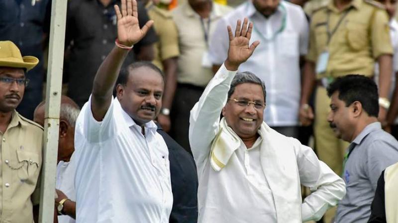 HD Kumaraswamy ,Siddaramaiah