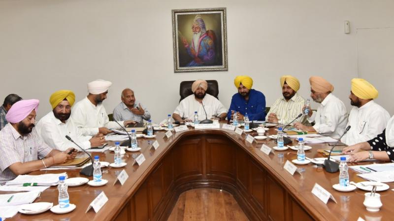 Punjab Cabinet Meeting