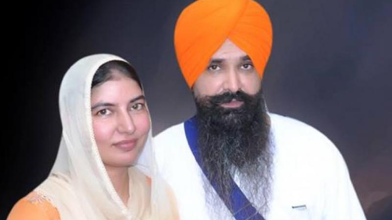 Balwant Singh Rajoana With Sister Kamaldeep Kaur Balwant Singh Rajoana With Sister Kamaldeep Kaur