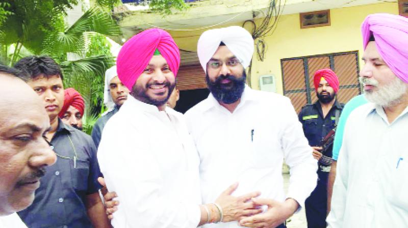 Ravneet Bittu And Advocate Harpreet Singh Sachar Ravneet Bittu And Advocate Harpreet Singh Sachar