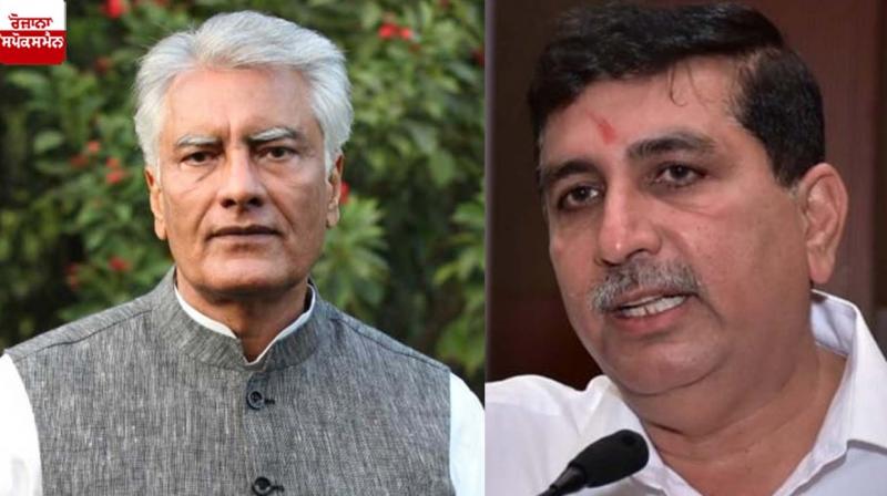Sunil Jakhar and Harish Chaudhary Sunil Jakhar and Harish Chaudhary