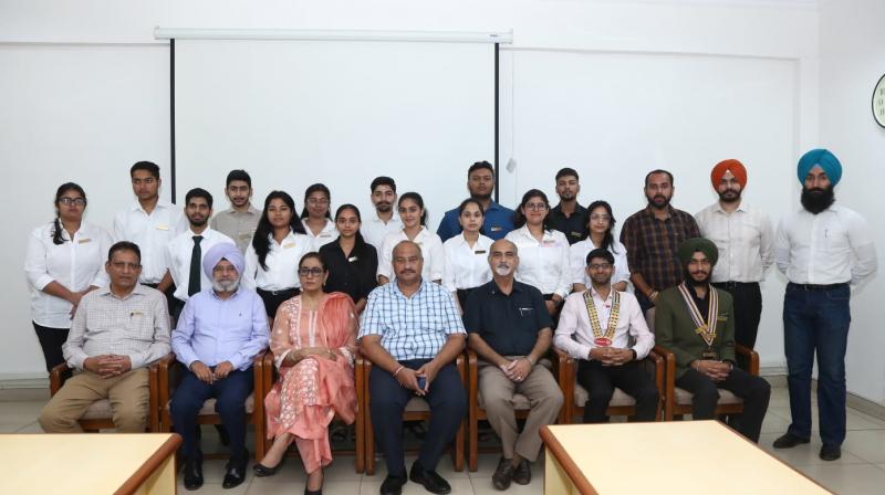 SGGS College organized Rotaract installation ceremony SGGS College organized Rotaract installation ceremony