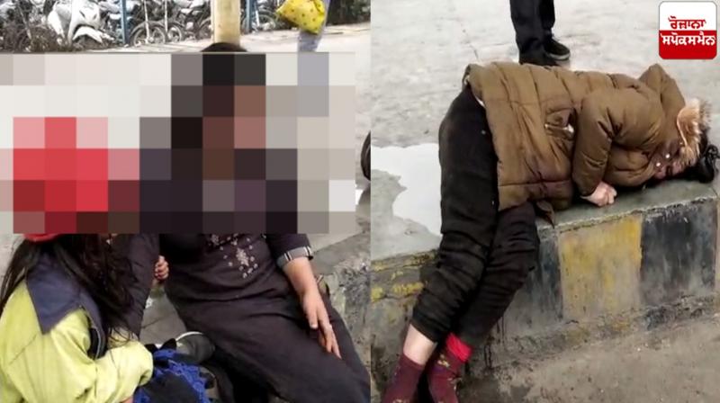Two intoxicated girls created a ruckus in Jalandhar News in punjabi Two intoxicated girls created a ruckus in Jalandhar News in punjabi