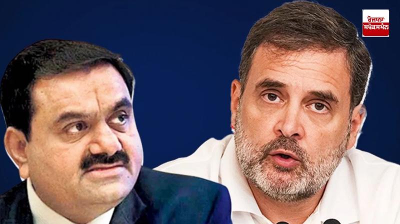 Adani should be in jail, government is saving him: Rahul Gandh Adani should be in jail, government is saving him: Rahul Gandh