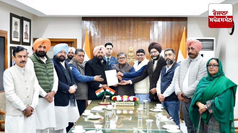 Punjab BJP delegation meets Governor Gulab Chand Kataria