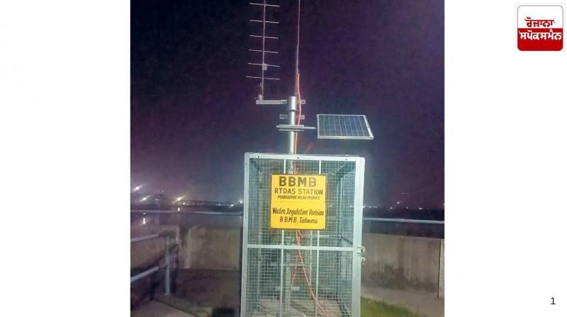 BBMB starts work on installing modern sensors to measure canal waters at Punjab head works BBMB starts work on installing modern sensors to measure canal waters at Punjab head works
