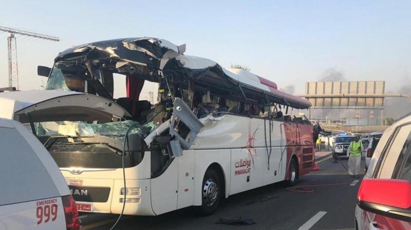 Dubai bus crash: 11 Indian victims' bodies flown home, one cremated in UAE