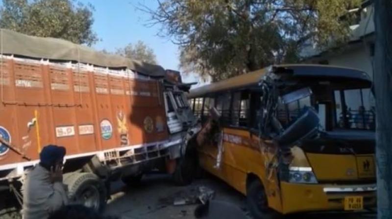 School bus accident School bus accident