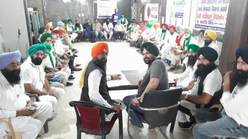 Farmrs' Meeting at Singhu Border Farmrs' Meeting at Singhu Border