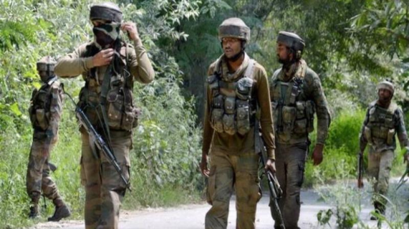 three terrorists killed in Shopian encounter three terrorists killed in Shopian encounter