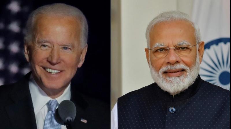 Biden and Narendra Modi Biden and Narendra Modi