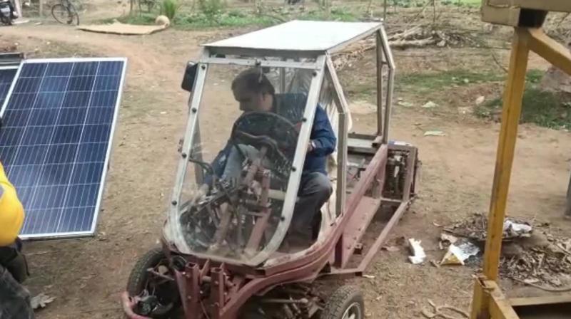 Odisha farmer builds electric car