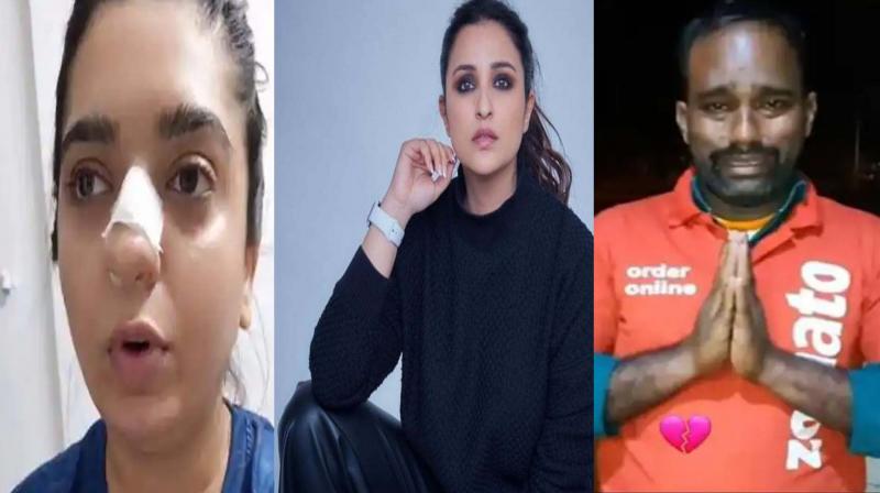 Parineeti Chopra tweet on Zomato Controversy Parineeti Chopra tweet on Zomato Controversy
