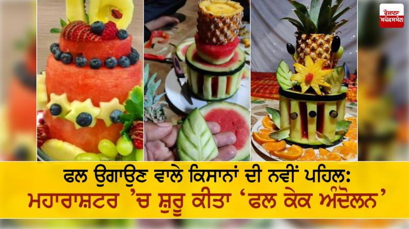 Maharashtra Farmers Start 'Fruit-Cake' Movement Maharashtra Farmers Start 'Fruit-Cake' Movement