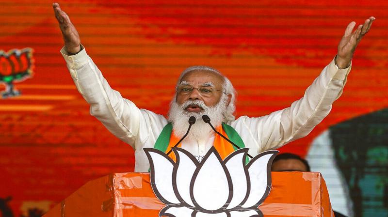 PM Modi to address rallies in West Bengal and Assam PM Modi to address rallies in West Bengal and Assam