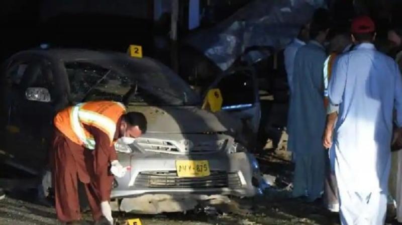bomb blast in Pak's Balochistan bomb blast in Pak's Balochistan