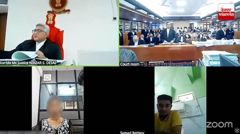 Man joins Gujarat High Court proceedings from toilet seat, video goes viral Man joins Gujarat High Court proceedings from toilet seat, video goes viral