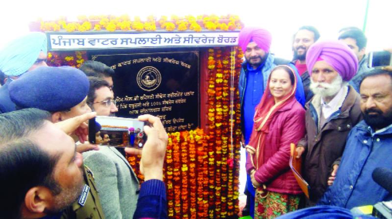 Dinanagar city will be renovated at a cost of Rs 100 crore: Navjot Sidhu