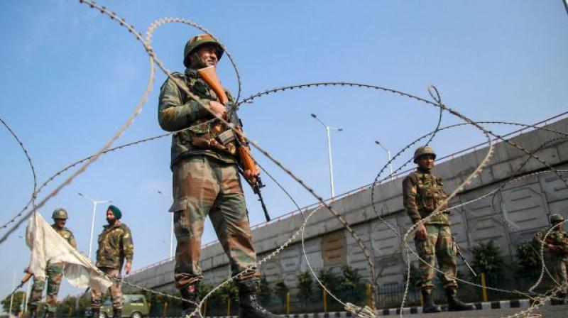 Curfew continues for third day in Jammu Curfew continues for third day in Jammu