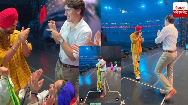 Canadian PM Justin Trudeau met Diljit Dosanjh Canadian PM Justin Trudeau met Diljit Dosanjh