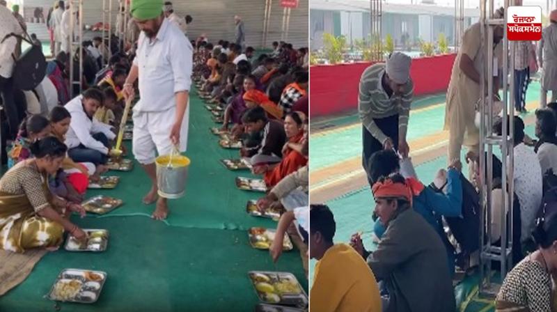 Sikhs set up langar for pilgrims in Prayagraj News in punjabi Sikhs set up langar for pilgrims in Prayagraj News in punjabi