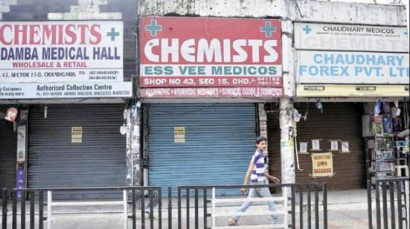 chemist strike