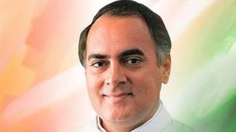  Being said in the wireless message when the country needed Rajiv Gandhi, they left the country.