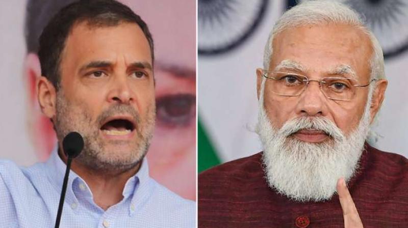 Rahul Gandhi and PM Modi Rahul Gandhi and PM Modi