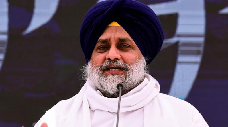 SAD President Sukhbir Badal SAD President Sukhbir Badal