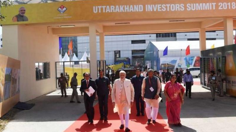 India's largest investment summit in Uttarakhand India's largest investment summit in Uttarakhand