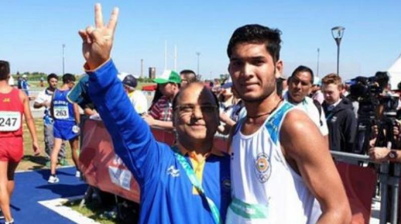  Suraj Panwar won the silver medal in the Youth Olympics in Argentina