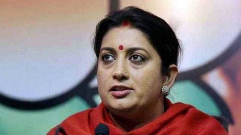 Smriti Irani's big statement on the Sabarimala temple Smriti Irani's big statement on the Sabarimala temple