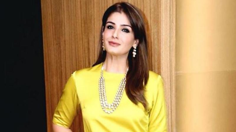 Raveena Tandan gets a new look