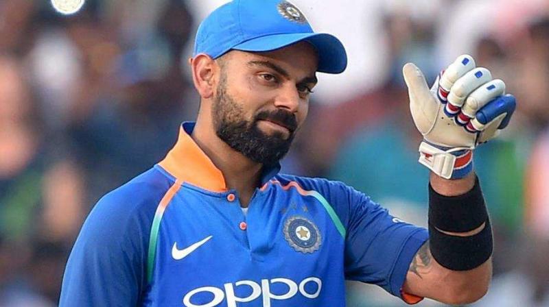 Kohli's century in the third consecutive ODI, the first Indian to do so