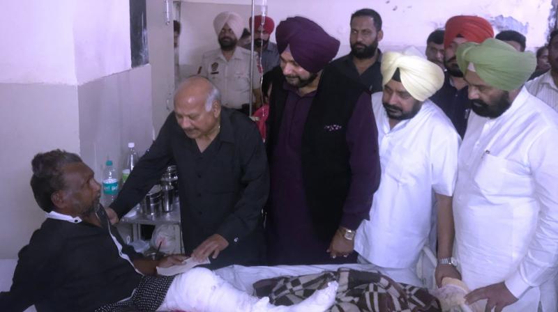 HM disburses cheques of compensation to injured HM disburses cheques of compensation to injured
