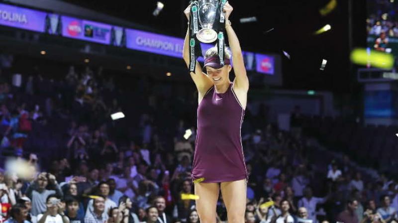 Switolina won the title of the WTA Finals, the first player made in Ukraine