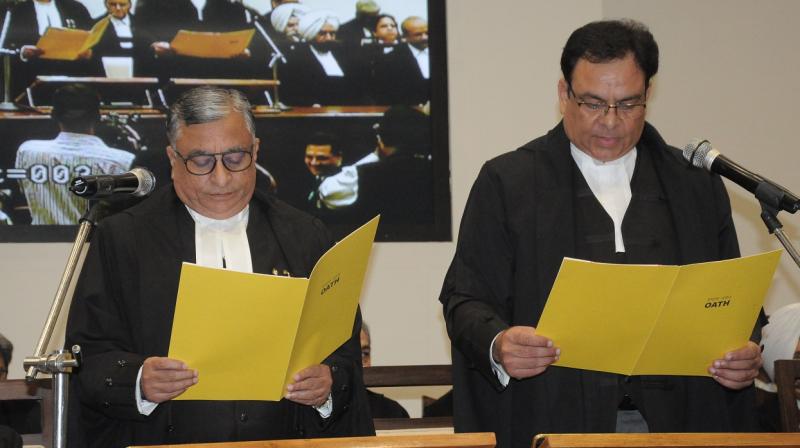 Chief Justice administers oath to four new additional high court judges