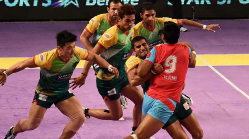Third consecutive defeat of Patna Pirates in house Third consecutive defeat of Patna Pirates in house