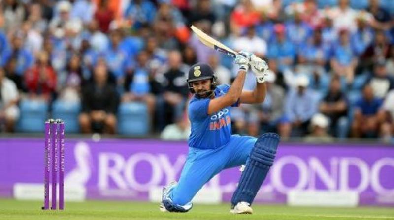 World record of Afridi broken by Rohit Sharma