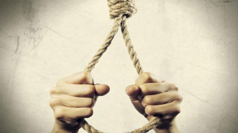 Committed suicide by hanging Committed suicide by hanging
