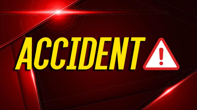 Death of former sarpanch in a terrible road accident