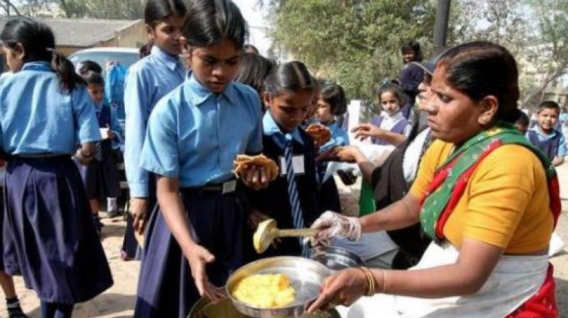 Mid-day-meal worker will not be removed without notice Mid-day-meal worker will not be removed without notice