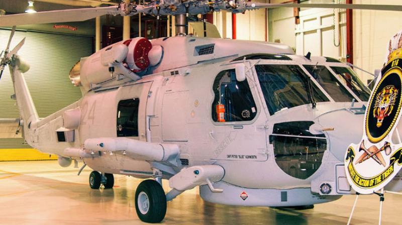 India seeks to buy US anti submarine helicopter