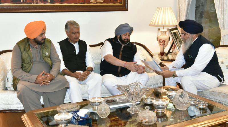 CM urges SGPC Chief to join state govt in 550th Prakash Purab Celebrations CM urges SGPC Chief to join state govt in 550th Prakash Purab Celebrations